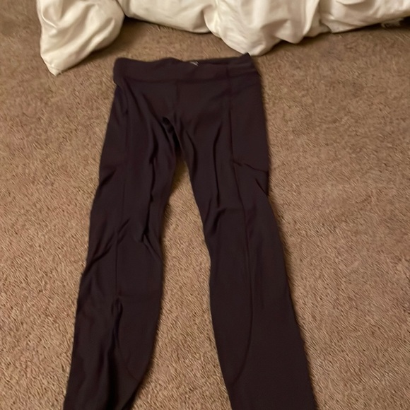 Athleta Other - Athleta girl leggings maroon “snow problem